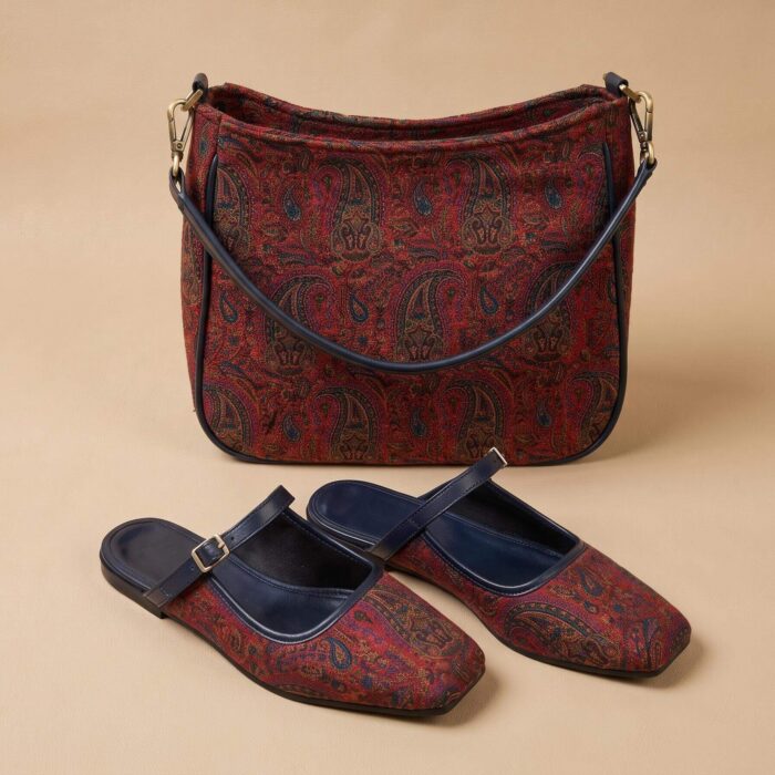 ست کیف و کفش ترممه --- Terme Bag and Shoes Set