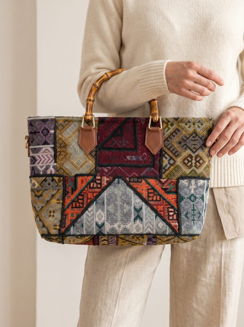 ست کیف کیلیم — Kilim Tote Look