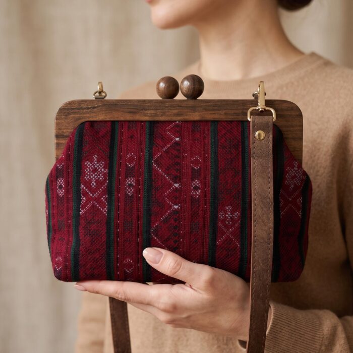 کیف دهانه فریم دار --- clasp frame bag